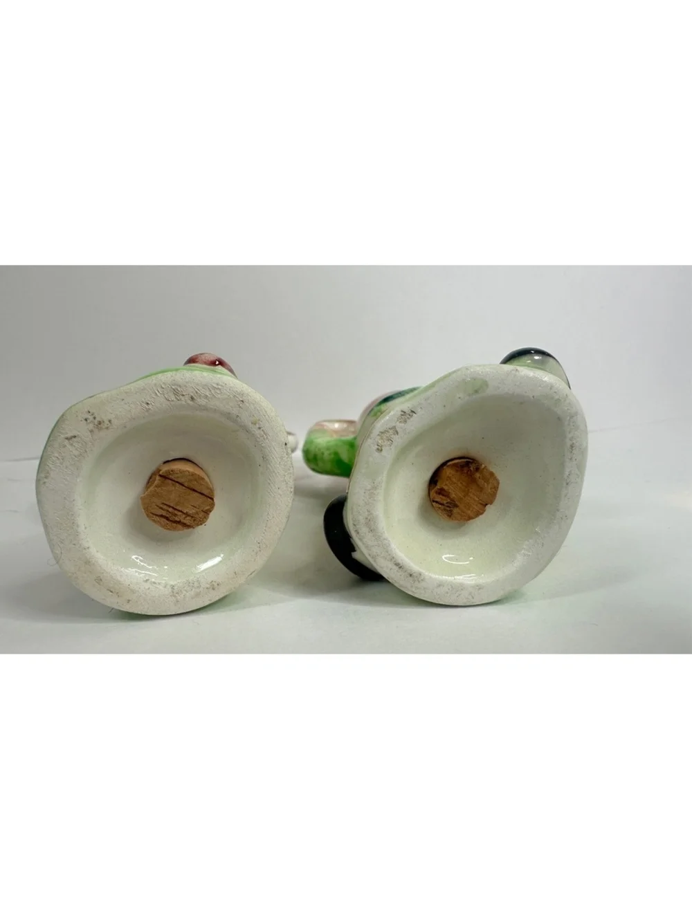 Vtg Mr. Coffee & Mrs. Teapot Salt & Pepper Shakers Anthropomorphic Whimsical MCM